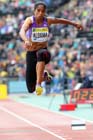 Yamile Aldama in the triple jump, 2012 Samsung Diamond League, Crystal Palace, London.